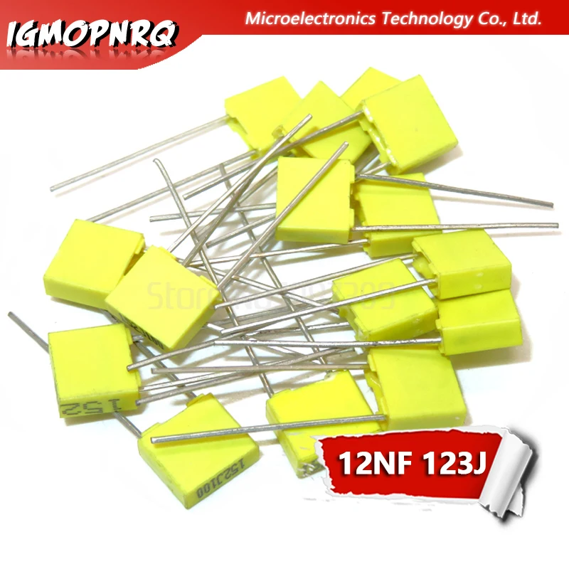 20PCS Correction capacitor 12NF 123J 100V 5mm Polypropylene Safety Plastic Film Capacitor New original
20PCS Correction capacitor 12NF 123J 100V 5mm Polypropylene Safety Plastic Film Capacitor New original