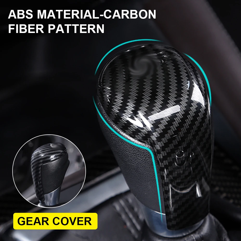 Gear Shift Knob Cover Trim Decorative Sticker Carbon Fiber Black for Mazda 3 Axela 14-18 ATZ 14-20 CX-3 CX-5 CX-8 CX-4
Gear Shift Knob Cover Trim Decorative Sticker Carbon Fiber Black for Mazda 3 Axela 14-18 ATZ 14-20 CX-3 CX-5 CX-8 CX-4