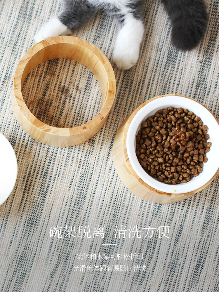 Elevated Ceramic Feeder Cat Bowl Cats Food Raised Dispenser Seringa Cat Bowls Plastic Gatos Platos Gatos Pet Supplies OO50MM
Elevated Ceramic Feeder Cat Bowl Cats Food Raised Dispenser Seringa Cat Bowls Plastic Gatos Platos Gatos Pet Supplies OO50MM