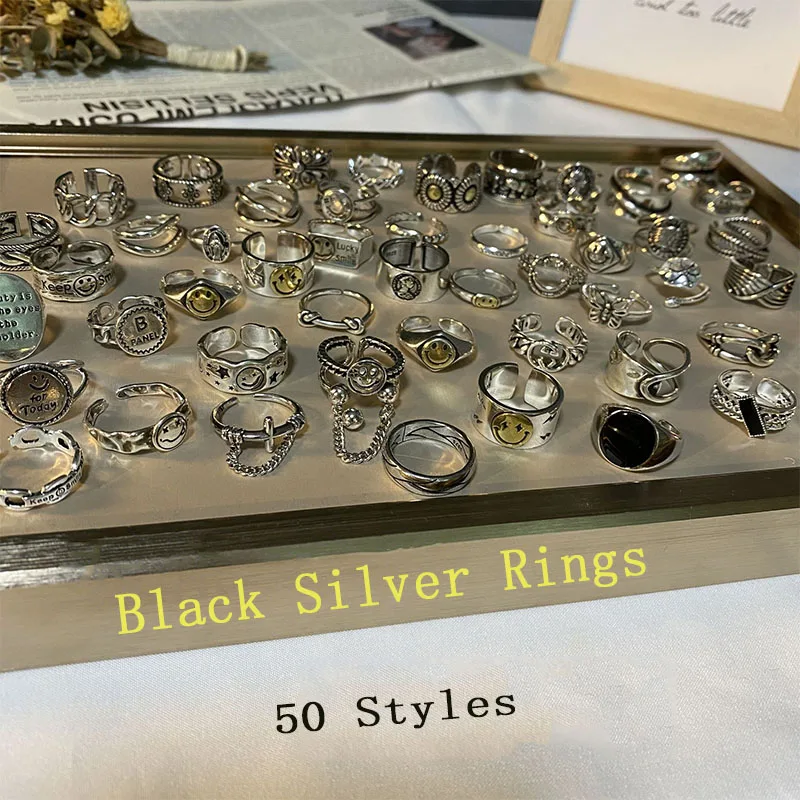 Fashion Classic Retro Ring Creativity Couple Ring Leisure And Personality Street Photography European And American 2021 Trend
Fashion Classic Retro Ring Creativity Couple Ring Leisure And Personality Street Photography European And American 2021 Trend