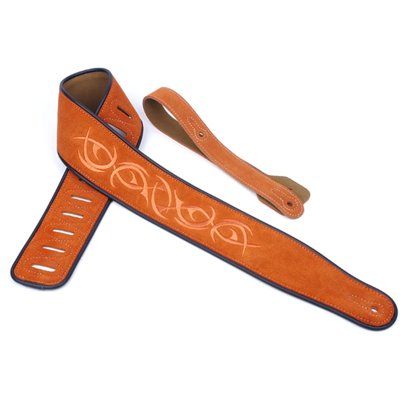 Nubuck Leather Soft Durable Guitar Strap Adjustable Acoustic Electric Bass Strap Guitar Belt Guitar Parts Accessories
Nubuck Leather Soft Durable Guitar Strap Adjustable Acoustic Electric Bass Strap Guitar Belt Guitar Parts Accessories