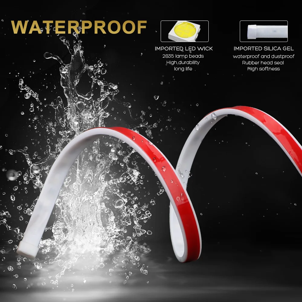 2pcs/set Car Door Opening Warning Light Anti Rear-end Collision Safety Car Light White Red Lighting Welcome Decor Lamp Strips
2pcs/set Car Door Opening Warning Light Anti Rear-end Collision Safety Car Light White Red Lighting Welcome Decor Lamp Strips