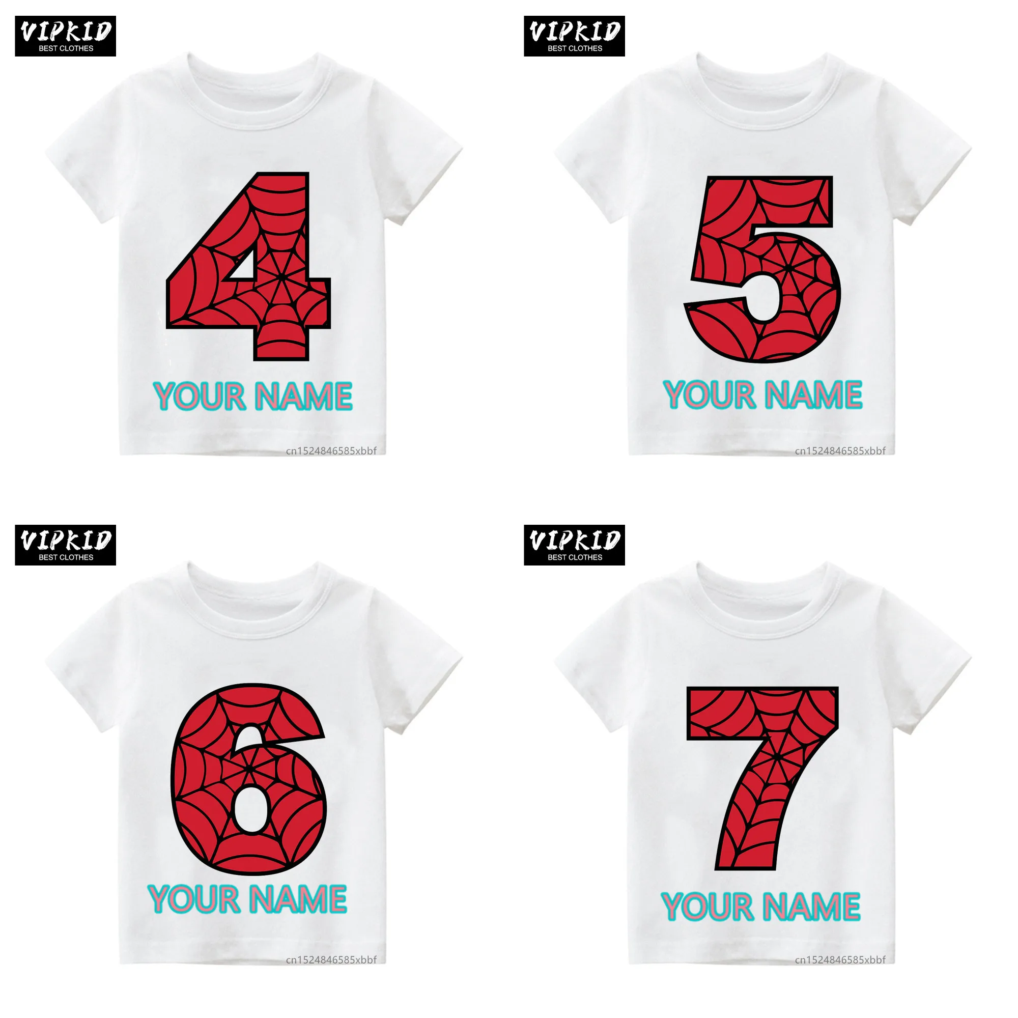 Cute Superhero Numbers Short Sleeve T-shirt Happy Birthday Number 0-9th Childrens Gilr Boy Print Your Name Tops Tee,Drop Ship
Cute Superhero Numbers Short Sleeve T-shirt Happy Birthday Number 0-9th Childrens Gilr Boy Print Your Name Tops Tee,Drop Ship