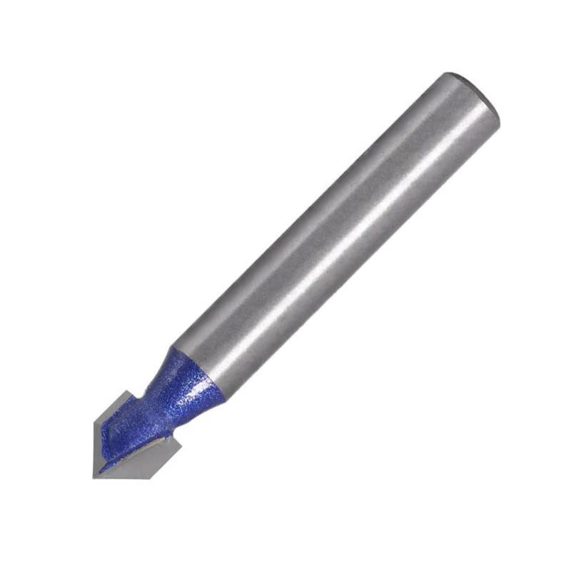 1/4" Shank 90 Degree V Type Groove Flush Trimming Router Bit Chuck Trimming Engraving CNC End Milling Cutter Woodworking Tool
1/4" Shank 90 Degree V Type Groove Flush Trimming Router Bit Chuck Trimming Engraving CNC End Milling Cutter Woodworking Tool