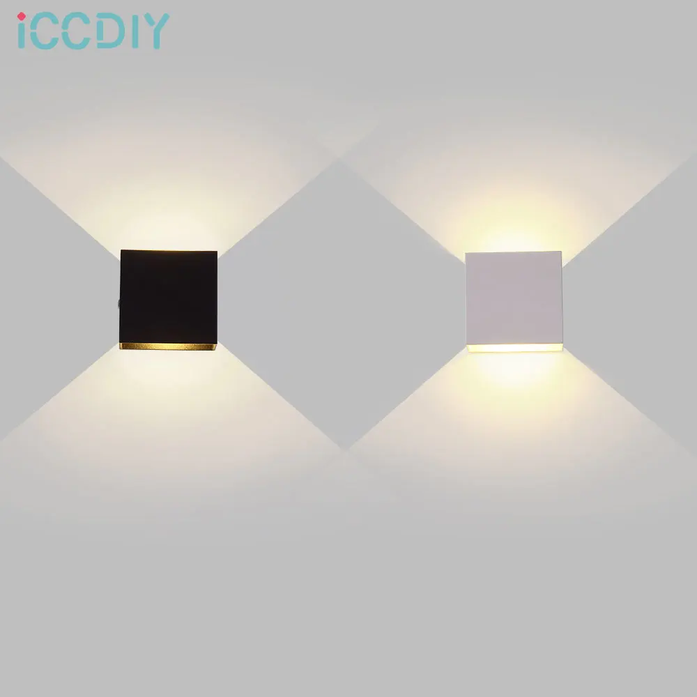 LED Aluminum Wall Lamp 6w 10w Up and Down Lighting Dimming Indoor Wall Lamp Living Room Living Room Square Wall Decoration Lamp
LED Aluminum Wall Lamp 6w 10w Up and Down Lighting Dimming Indoor Wall Lamp Living Room Living Room Square Wall Decoration Lamp