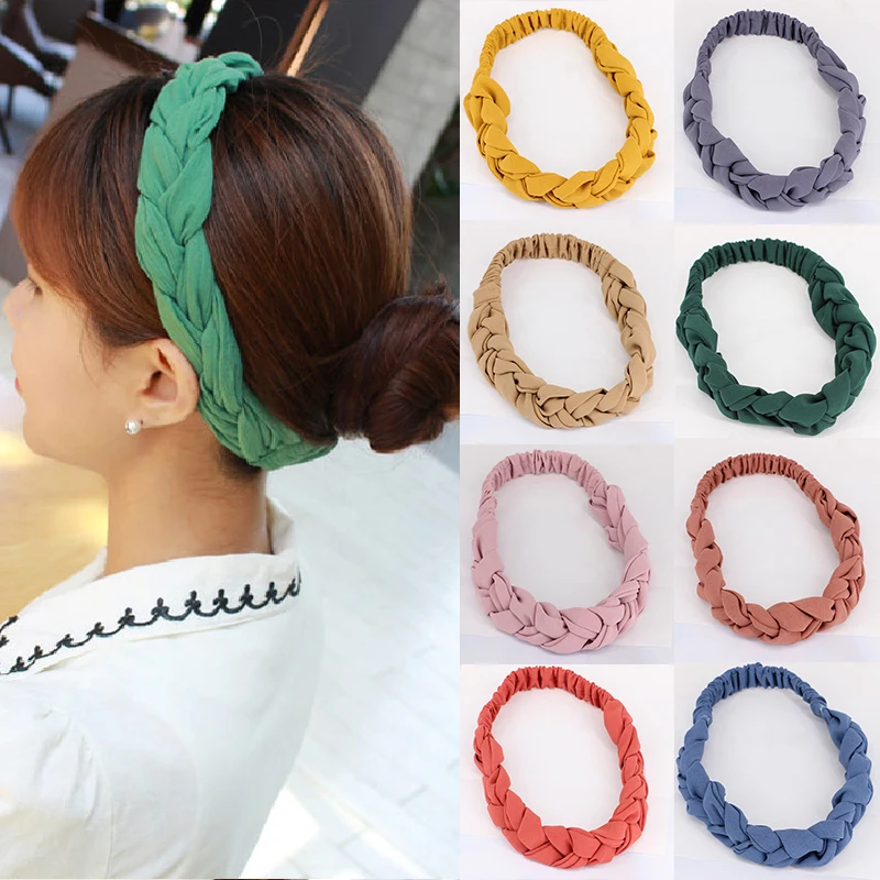 1PCS Fashion Women's Braid Elastic Hair Bands for Girls Trendy Solid Color Head Wrap Popular Simple Good-looking HairAccessories
1PCS Fashion Women's Braid Elastic Hair Bands for Girls Trendy Solid Color Head Wrap Popular Simple Good-looking HairAccessories