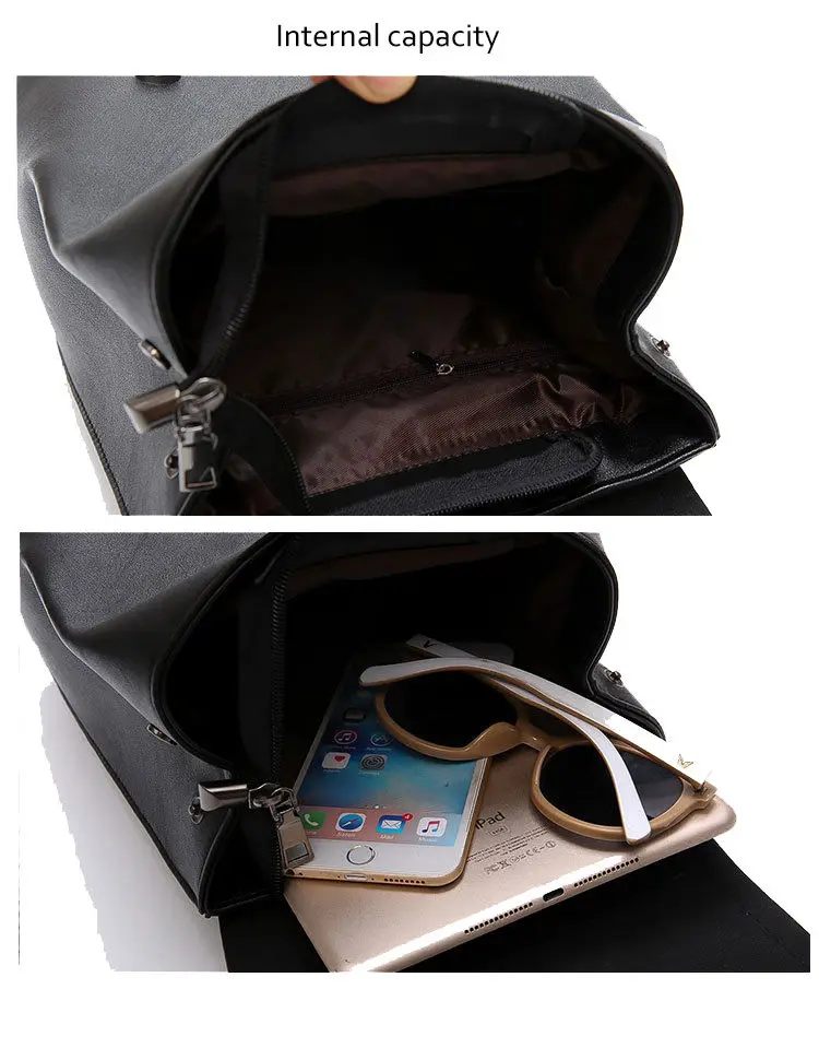 PU Women Leather Backpacks Female Designer Backpack High Quality Teenage Girls School Bags Retro Women Business Bags Travel Bags
PU Women Leather Backpacks Female Designer Backpack High Quality Teenage Girls School Bags Retro Women Business Bags Travel Bags