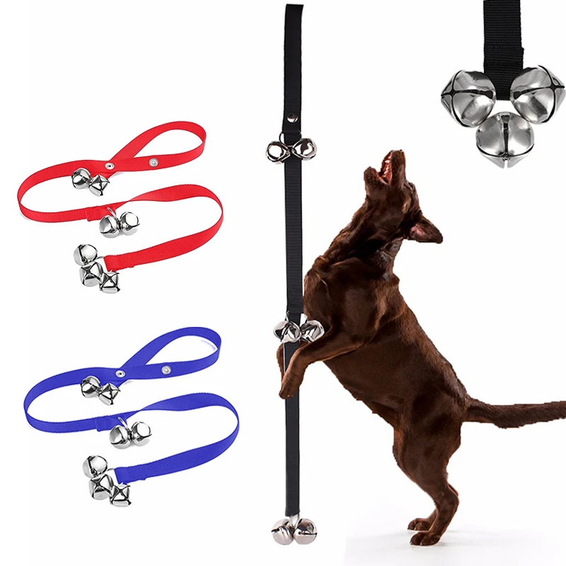 Dog Doorbells Puppy Potty Great Training Rope Clicker Premium Quality Pet Toys Door Knob For Doggy Doggie Pooch Pet Cat
Dog Doorbells Puppy Potty Great Training Rope Clicker Premium Quality Pet Toys Door Knob For Doggy Doggie Pooch Pet Cat