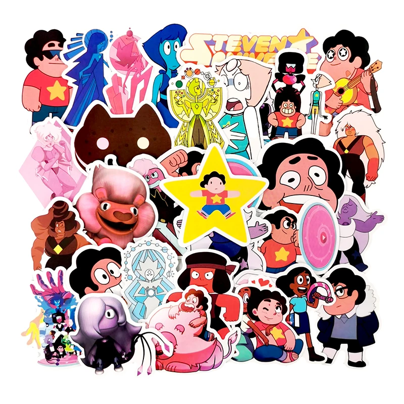 10/50 шт./компл. Steven Universe American TV анимационные наклейки для телефона скейтборда