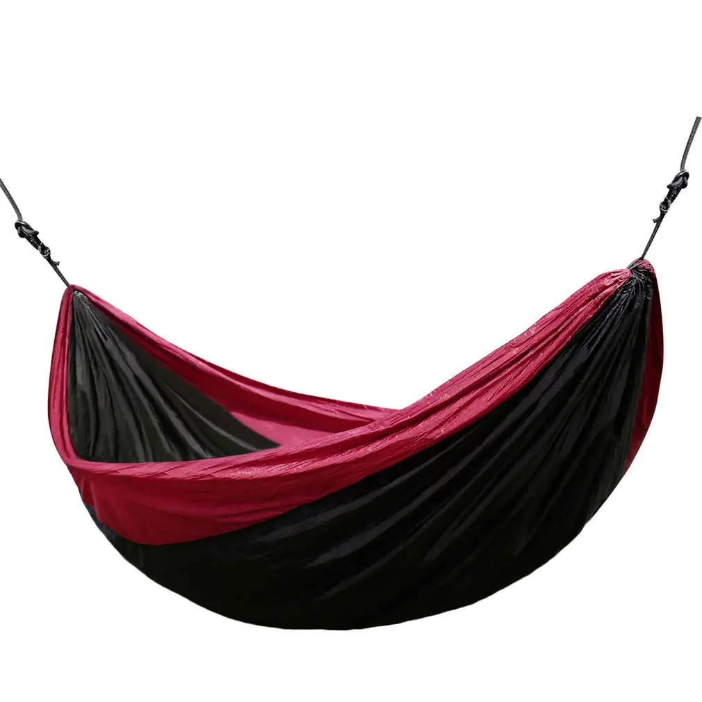 Universal 3.2*2M Larger Size Double Color Nylon Camping Hammock Lightweight Portable Summer Beach Travel Hammock 
Universal 3.2*2M Larger Size Double Color Nylon Camping Hammock Lightweight Portable Summer Beach Travel Hammock