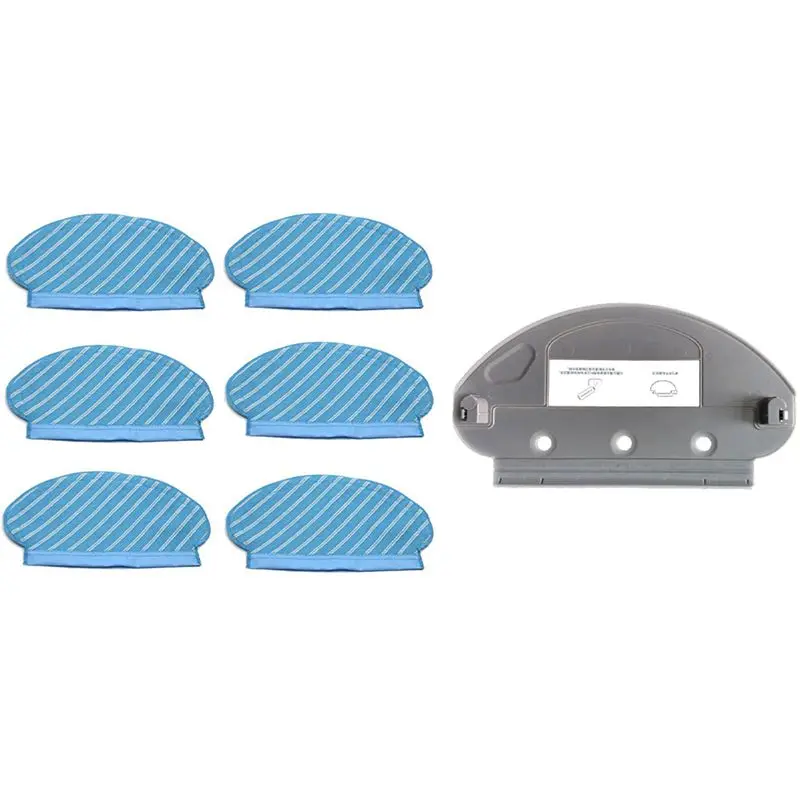 Water Tank Replace For Ecovacs Deebot Ozmo 950 Parts Vacuum Cleaner Accessories With 6Pcs Mop Cloth Pads Set
Water Tank Replace For Ecovacs Deebot Ozmo 950 Parts Vacuum Cleaner Accessories With 6Pcs Mop Cloth Pads Set