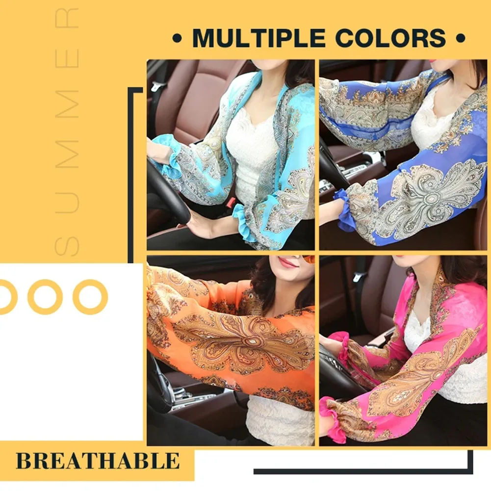 UV-proof Sleeve Shawl Breathable Sunproof Printed Women Sleeve Shawl for Oudtoor Riding Driving ALS88
UV-proof Sleeve Shawl Breathable Sunproof Printed Women Sleeve Shawl for Oudtoor Riding Driving ALS88
