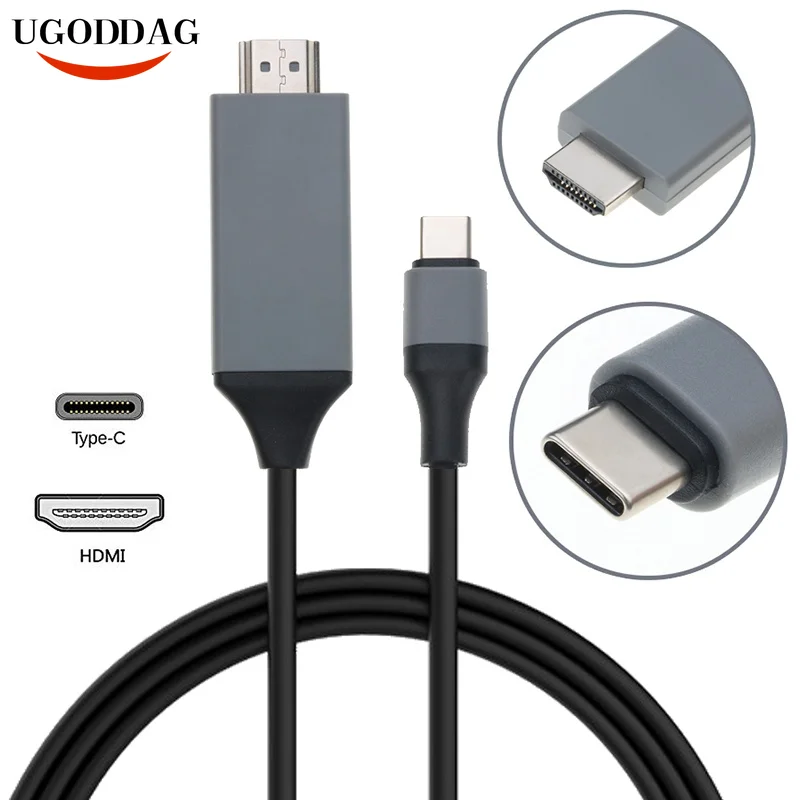 Кабель-конвертер 4K 30 Гц Type C на USB HDMI совместимый с 3 1 | Электроника
