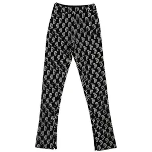 2020 full printed wool knitted trousers women's autumn and winter straight leg slit trousers wide leg slacks
2020 full printed wool knitted trousers women's autumn and winter straight leg slit trousers wide leg slacks
