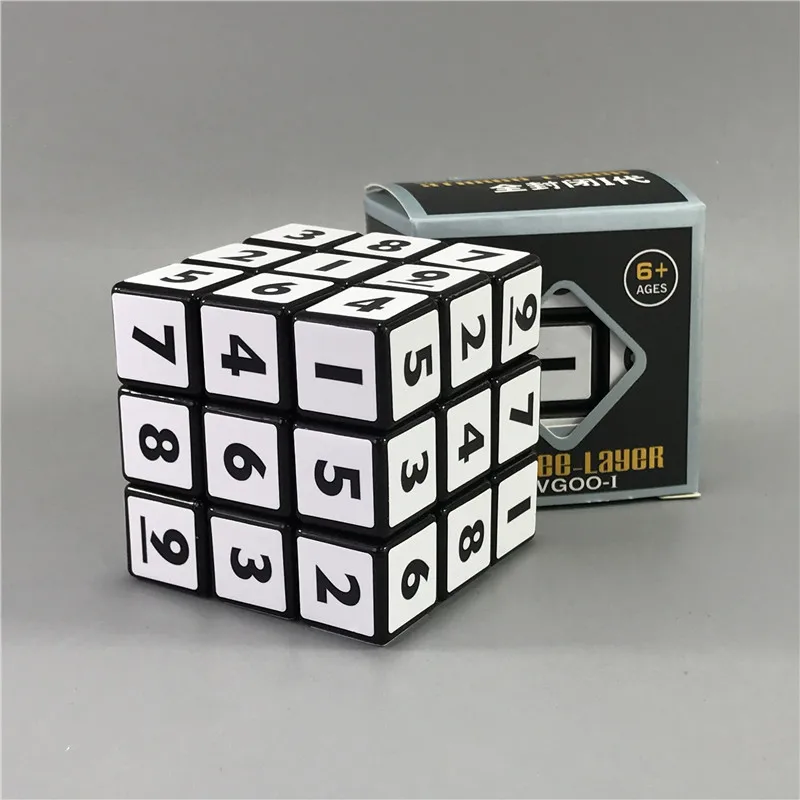 Black Bottom White Sticker 3X3X3 Sudoku Cubes Sudoku Digital Magic Educational Toys for Children Kids
Black Bottom White Sticker 3X3X3 Sudoku Cubes Sudoku Digital Magic Educational Toys for Children Kids