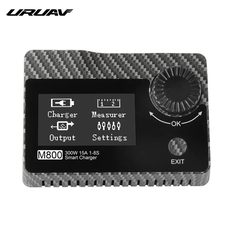 Зарядное устройство toolkirc & URUAV M800 300 Вт 15A DC умное 1-8S Lipo углеродное волокно для