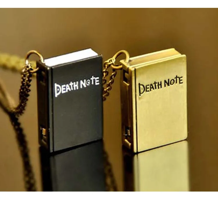 10 PCS/LOT Anime Death Note Necklace Black Bronze Pocket Watch Choker Necklace Chain pendant Toy gifts 
10 PCS/LOT Anime Death Note Necklace Black Bronze Pocket Watch Choker Necklace Chain pendant Toy gifts