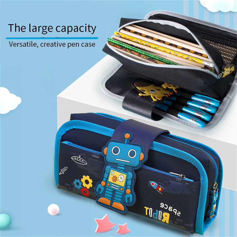 Detachable Cute Pencil Case Large Capacity Pen Case Cartoons Pen Bag Cute Boys and Girls with Canvas Pencil Case Student Gifts
Detachable Cute Pencil Case Large Capacity Pen Case Cartoons Pen Bag Cute Boys and Girls with Canvas Pencil Case Student Gifts