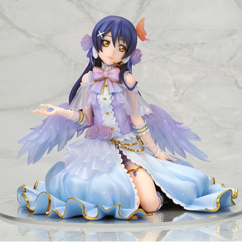 16 см аниме Love Live! Фигурка школьного идола фестиваля Umi Sonoda из ПВХ белый день крыло на коленях Коллекционная модель игрушка для подарка
16 см аниме Love Live! Фигурка школьного идола фестиваля Umi Sonoda из ПВХ белый день крыло на коленях Коллекционная модель игрушка для подарка