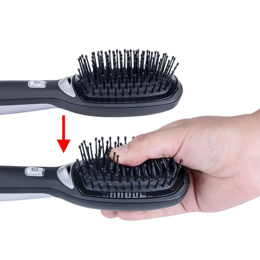 Professional Electric Hair Straightener Multifunctional Negative Iron Anti-static Scalp Massage Heated Comb Men Beard Brush
Professional Electric Hair Straightener Multifunctional Negative Iron Anti-static Scalp Massage Heated Comb Men Beard Brush