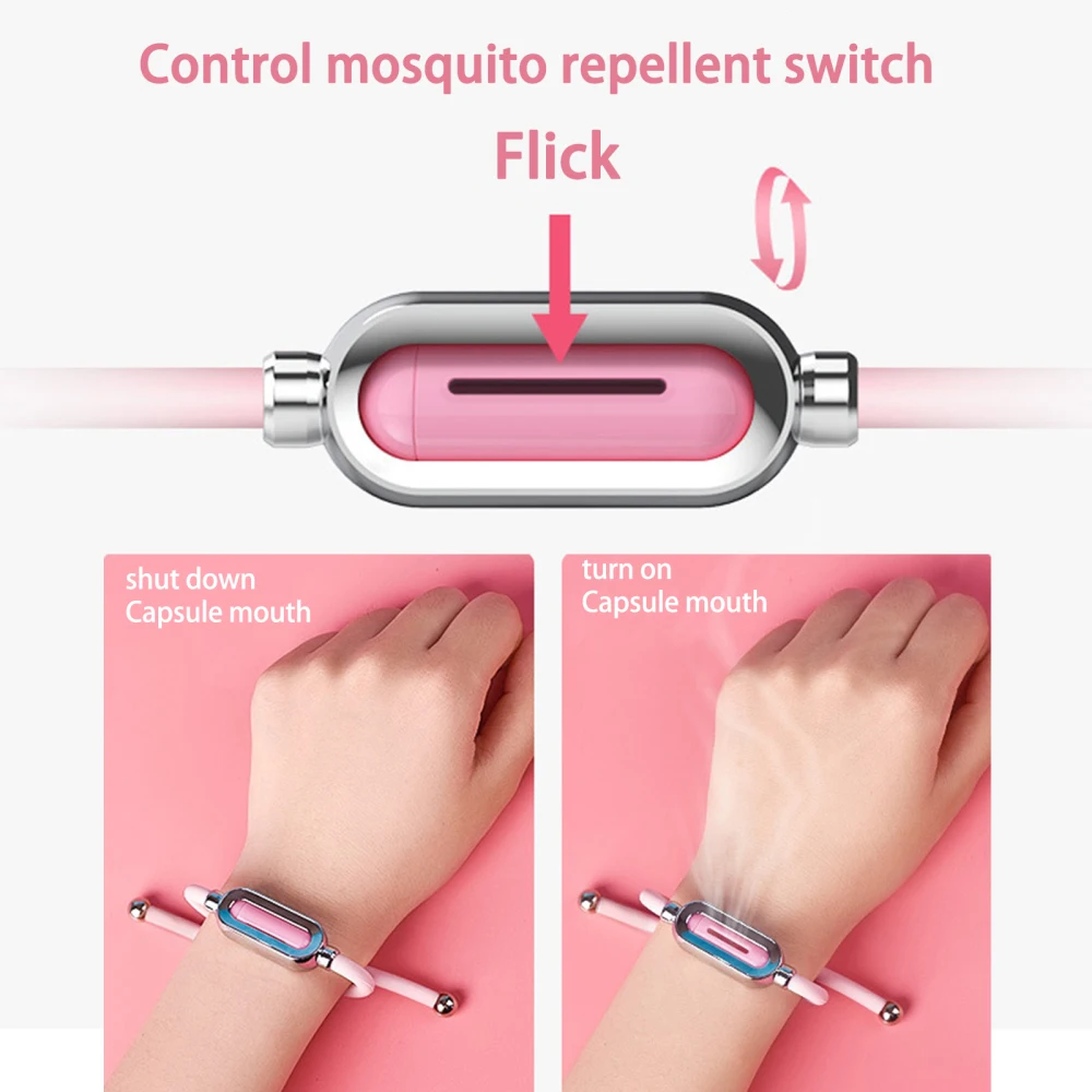 With Natural Plant Essential Oils Mosquito Repellent Bracelet Adult Blue Silica Gel 1pcs For Children's Child Mosquitobuckle
With Natural Plant Essential Oils Mosquito Repellent Bracelet Adult Blue Silica Gel 1pcs For Children's Child Mosquitobuckle