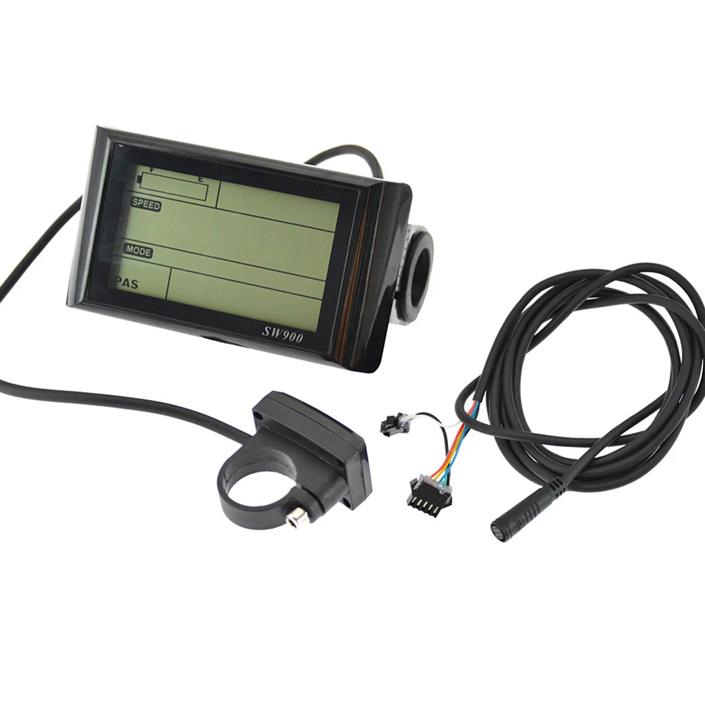 E-bike LCD Display Panel with Speed Time Battery Electric Bicycle Scooter LCD Display Screen for 24V 36V 48V 60V Controller
E-bike LCD Display Panel with Speed Time Battery Electric Bicycle Scooter LCD Display Screen for 24V 36V 48V 60V Controller