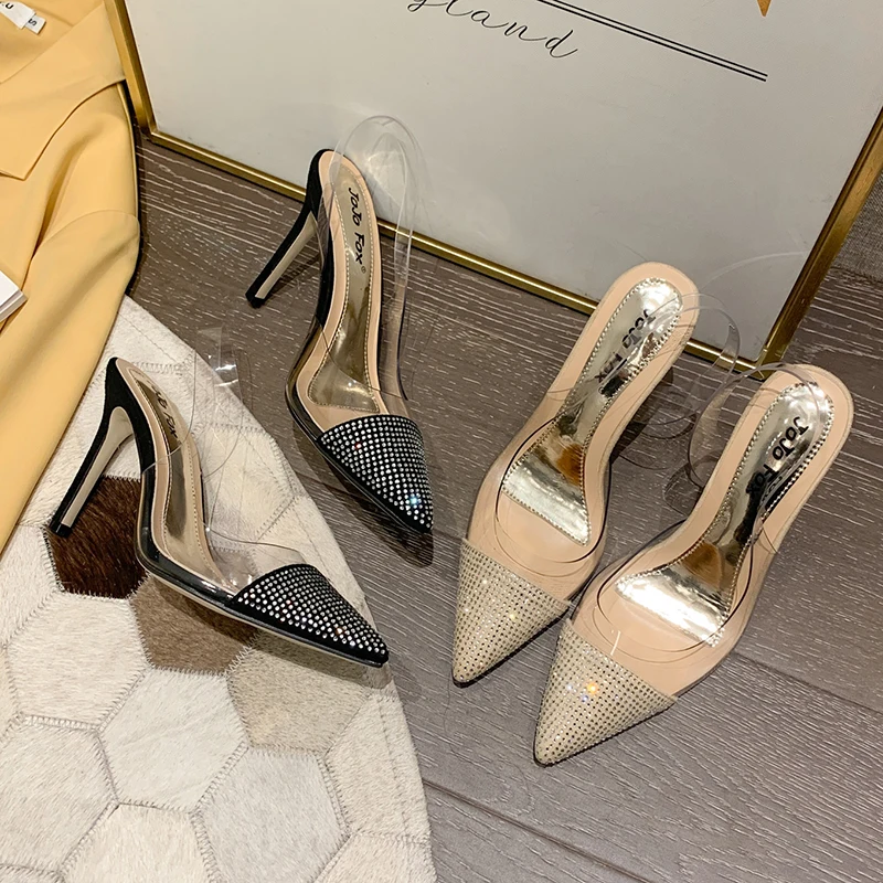 Clear PVC Transparent Pumps crystal Sandals Perspex Heel Stilettos High Heels Point Toes Womens Party Shoes Nightclub Pump 35-41
Clear PVC Transparent Pumps crystal Sandals Perspex Heel Stilettos High Heels Point Toes Womens Party Shoes Nightclub Pump 35-41