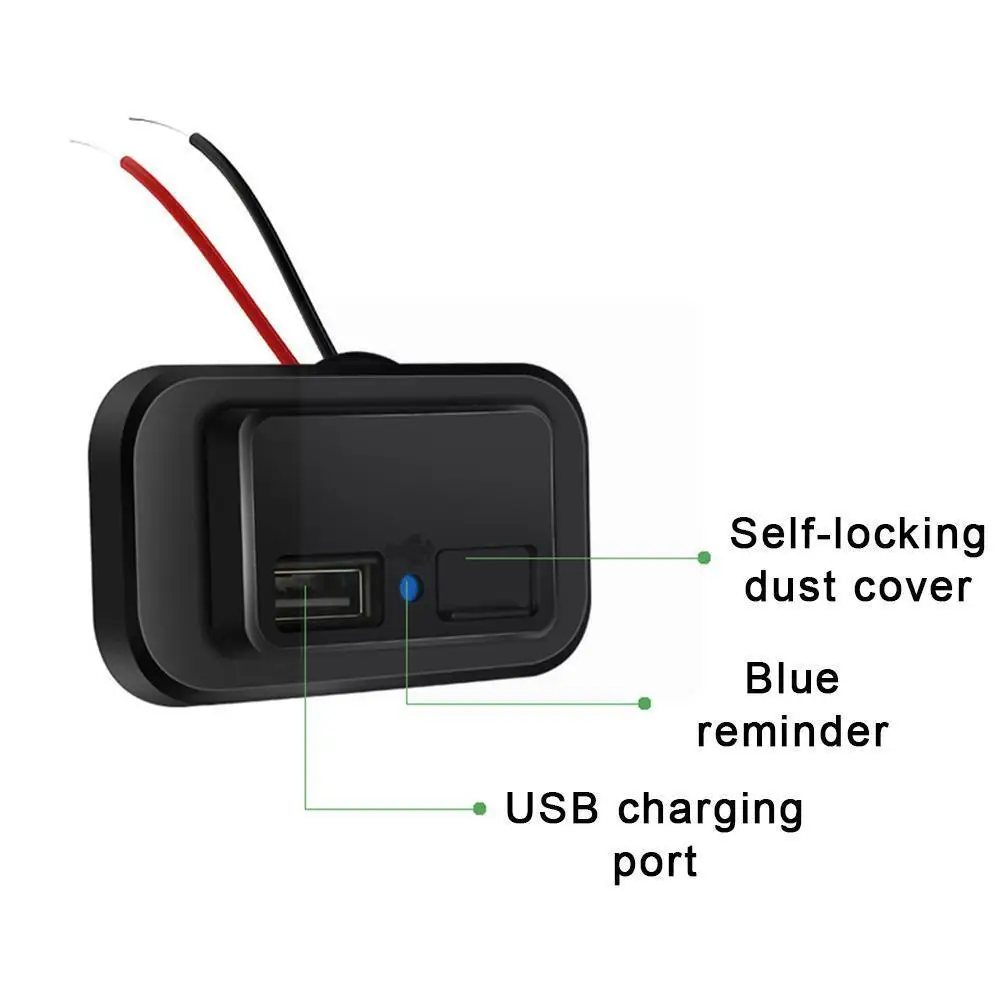 3,1 а 4,8 А двойной USB-разъем для зарядного устройства 12-24 В для мотоцикла, квадроцикла, автомобиля, внешней мощности, пылезащитная розетка для а...
3,1 а 4,8 А двойной USB-разъем для зарядного устройства 12-24 В для мотоцикла, квадроцикла, автомобиля, внешней мощности, пылезащитная розетка для а...