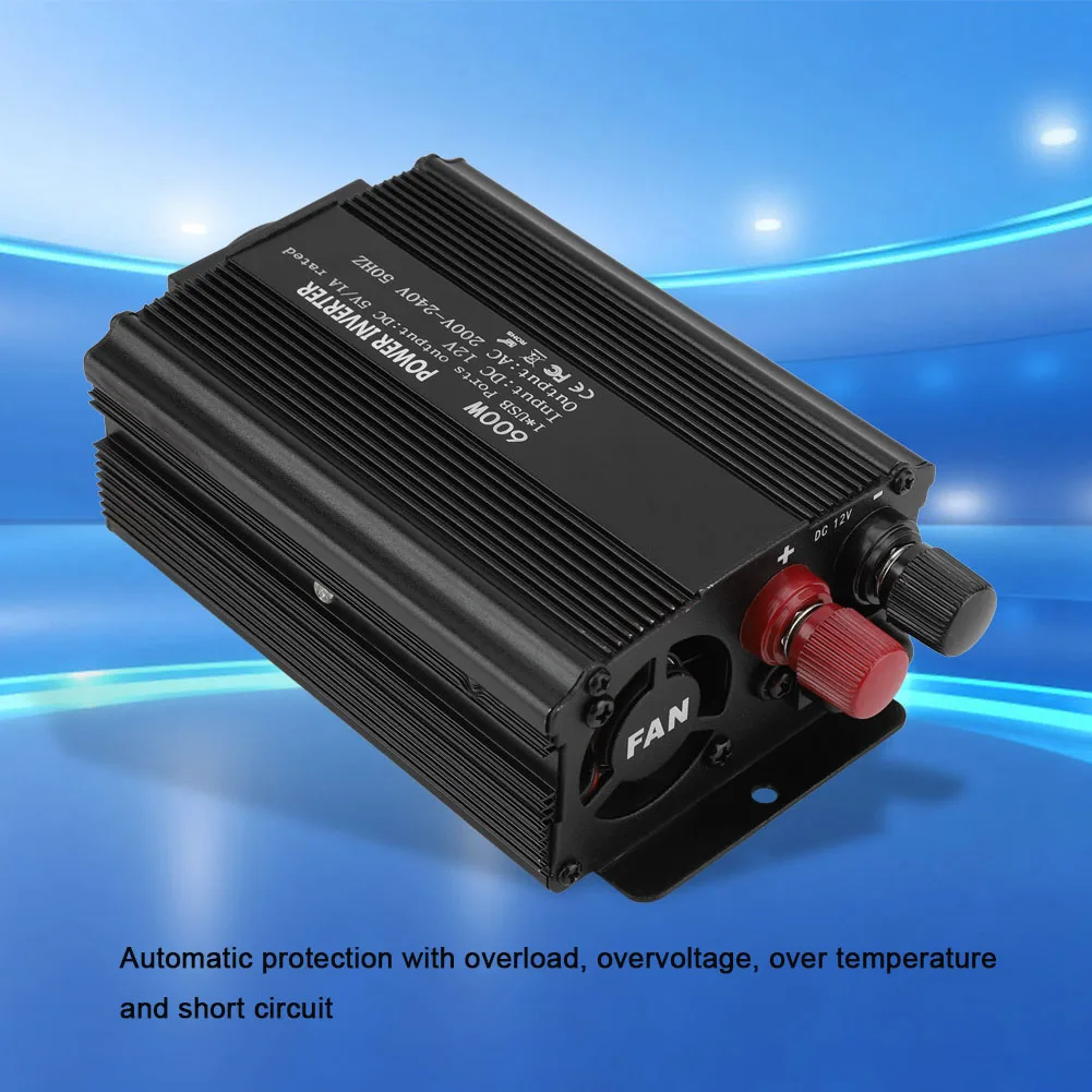 Correction Sine Wave Inverter 12 V Converter 220V 600W Power Inverter with Solar PanelCorrection Sine Wave Inverter Converter
Correction Sine Wave Inverter 12 V Converter 220V 600W Power Inverter with Solar PanelCorrection Sine Wave Inverter Converter