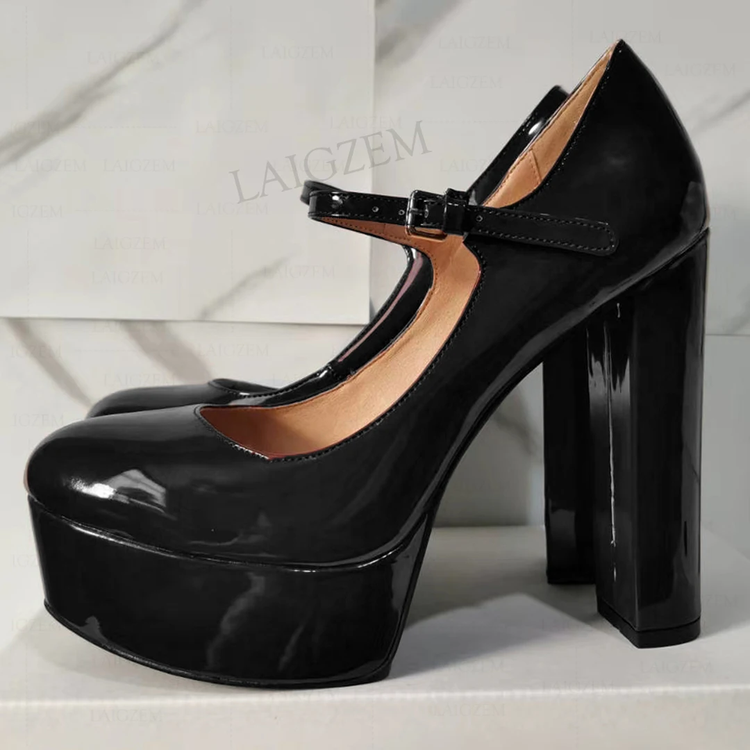 Туфли-лодочки женские BERZIMER, на платформе, с круглым носком, на массивном высоком каблуке, большие размеры 40, 45, 46, 52
Туфли-лодочки женские BERZIMER, на платформе, с круглым носком, на массивном высоком каблуке, большие размеры 40, 45, 46, 52
