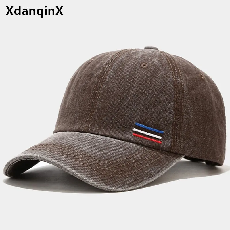 XdanqinX Snapback Cap Men Women Retro Embroidery Washed Cotton Baseball Caps Black Cap Adjustable Size Couples Casual Sports Cap
XdanqinX Snapback Cap Men Women Retro Embroidery Washed Cotton Baseball Caps Black Cap Adjustable Size Couples Casual Sports Cap