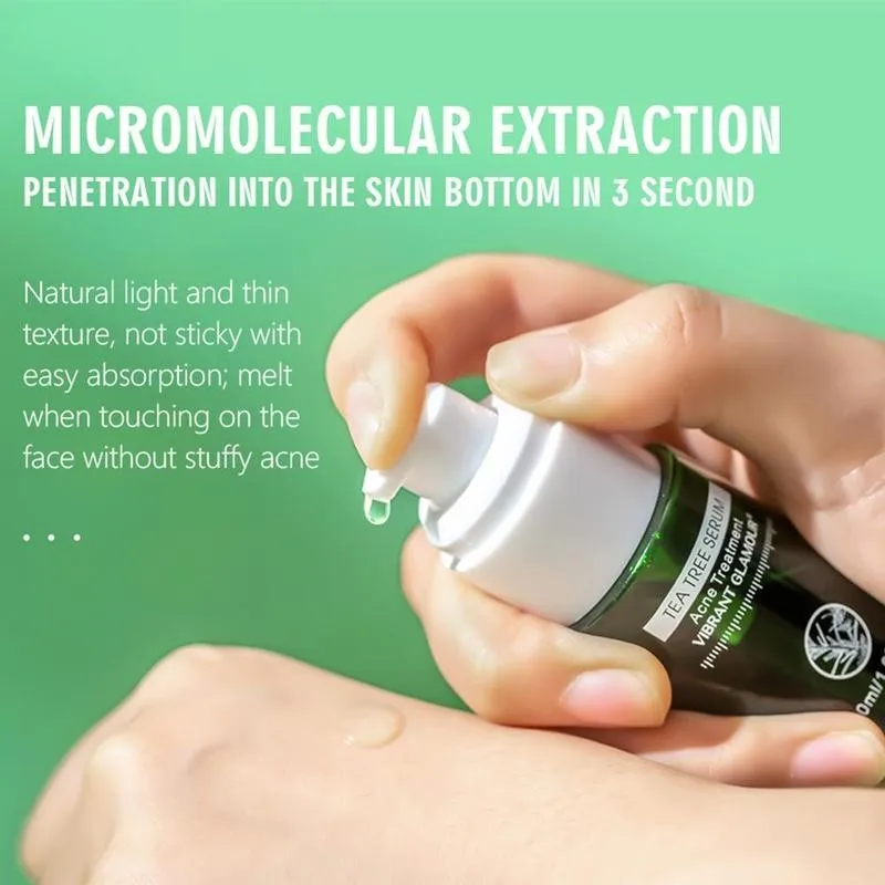 VIBRANT GLAMOUR 30ml Tea Tree Serum Acne Treatment Whitening Sensitive Natural Oil Improve Moisturizing Repair Skin Care Co E2A6
VIBRANT GLAMOUR 30ml Tea Tree Serum Acne Treatment Whitening Sensitive Natural Oil Improve Moisturizing Repair Skin Care Co E2A6