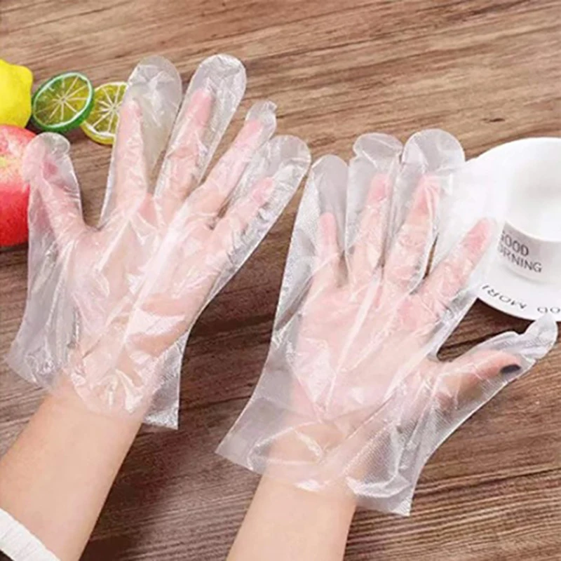 100 Pcs Eco-friendly Disposable Gloves Kitchen Clear Multi-functional Gloves
100 Pcs Eco-friendly Disposable Gloves Kitchen Clear Multi-functional Gloves