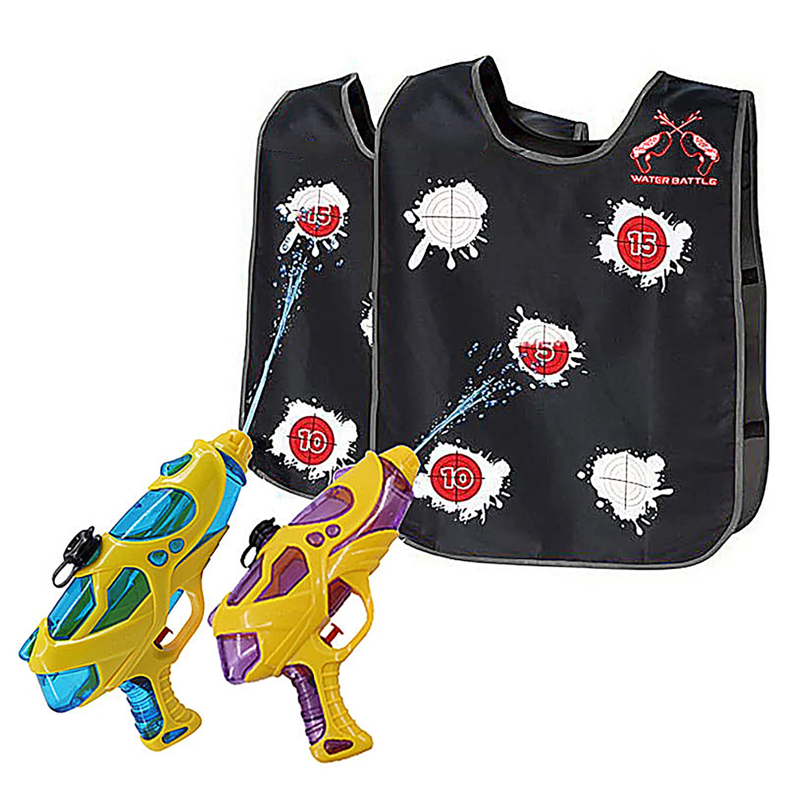 Beach Toys Juguetes Playa Water Activated Vests(2pack),summer Outdoor Or Backyard Water Toy For Teen Kids
Beach Toys Juguetes Playa Water Activated Vests(2pack),summer Outdoor Or Backyard Water Toy For Teen Kids