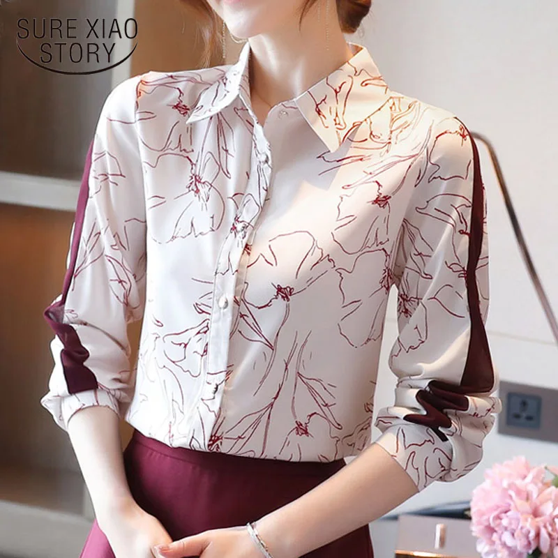 Korean New Style Women's Lapel Chiffon Blouse Long Sleeve Printed Woman's Shirts Cardigan Loose Elegant Overalls for Women 10841
Korean New Style Women's Lapel Chiffon Blouse Long Sleeve Printed Woman's Shirts Cardigan Loose Elegant Overalls for Women 10841