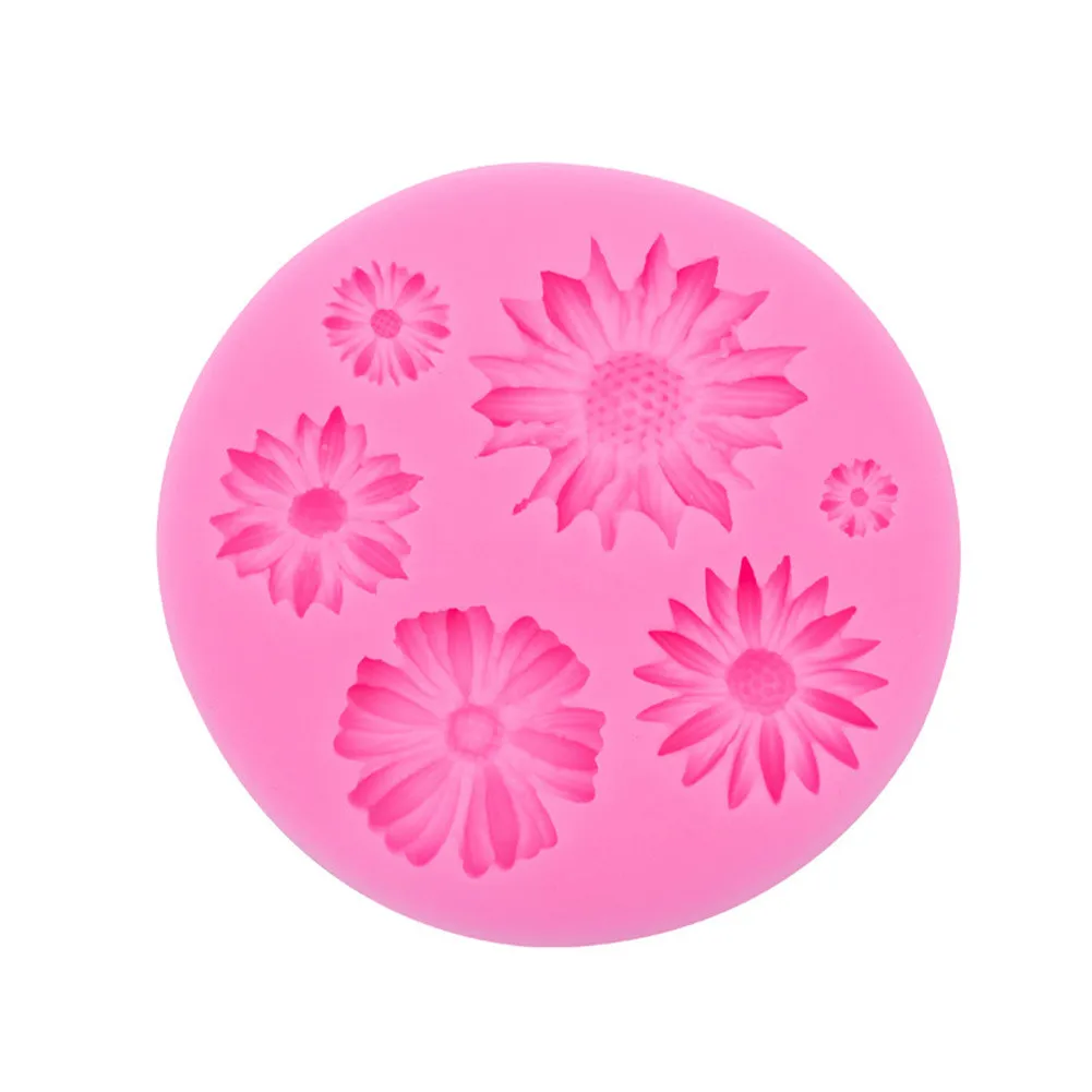 Pink Cake Mould 3D Daisy Flowers Shape Fondant Mold DIY Silicone Cake Chocolate Mould Decorating 7.4*7.4*1cm Kitchen Untenils
Pink Cake Mould 3D Daisy Flowers Shape Fondant Mold DIY Silicone Cake Chocolate Mould Decorating 7.4*7.4*1cm Kitchen Untenils