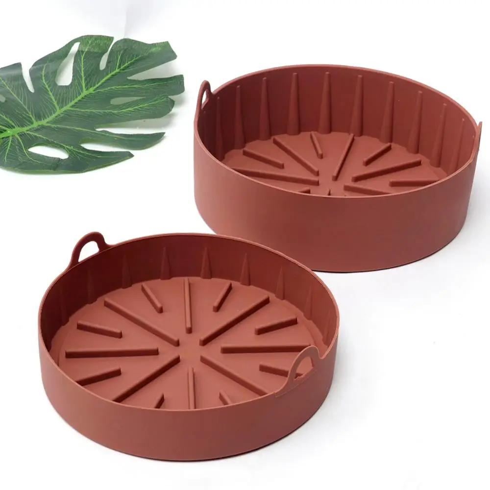 Air Fryer Thick Silicone Grill Pan Frying Accessories Bread Cake Fried Chicken Pizza Baking Kitchen Cooking Tools Baking Tray
Air Fryer Thick Silicone Grill Pan Frying Accessories Bread Cake Fried Chicken Pizza Baking Kitchen Cooking Tools Baking Tray