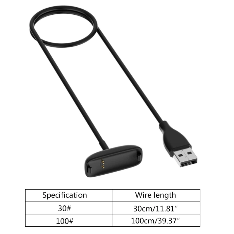 USB Charging Cable Cord for fitbit- Inspire 2 Smart Watch Wristband Charger
USB Charging Cable Cord for fitbit- Inspire 2 Smart Watch Wristband Charger