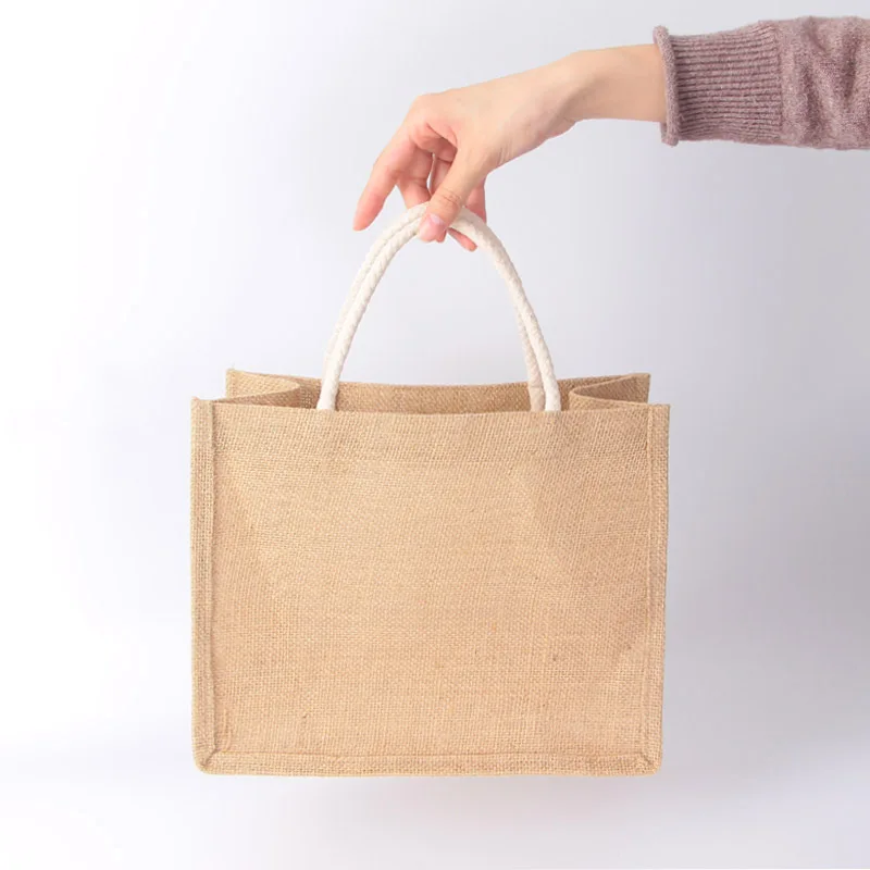 Women Multifunction Jute Tote Fruit Vegetable flower Storage Shopping Bag Portable Handbag
Women Multifunction Jute Tote Fruit Vegetable flower Storage Shopping Bag Portable Handbag