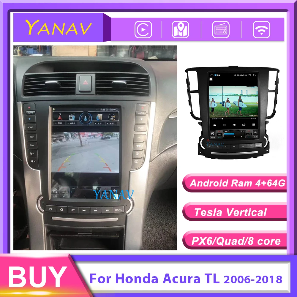 Автомобильный Аудио мультимедийный плеер для-Honda-acura TL 2006-2018 автомобильный стерео GPS навигация автомобильное радио видео HD вертикальный экр... 
Автомобильный Аудио мультимедийный плеер для-Honda-acura TL 2006-2018 автомобильный стерео GPS навигация автомобильное радио видео HD вертикальный экр...
