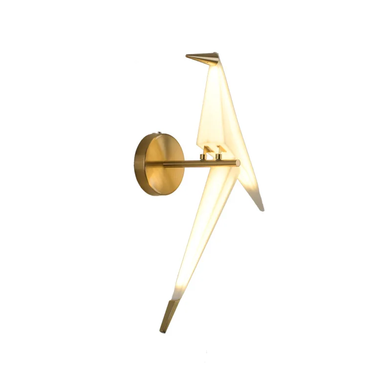 Personality Thousand Paper Crane Bird Led Wall Lamp Bedroom Bedside Modern Simple Creative Living Room Wall Decorative Wall Lamp
Personality Thousand Paper Crane Bird Led Wall Lamp Bedroom Bedside Modern Simple Creative Living Room Wall Decorative Wall Lamp