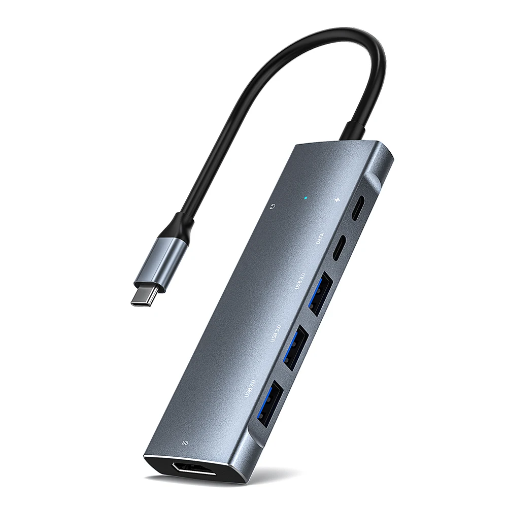 USB3.1 к HDMI хаб PD TF кардридер 9 портов Type-C мультиразветвитель док-станция для ноутбука настольного компьютера
USB3.1 к HDMI хаб PD TF кардридер 9 портов Type-C мультиразветвитель док-станция для ноутбука настольного компьютера