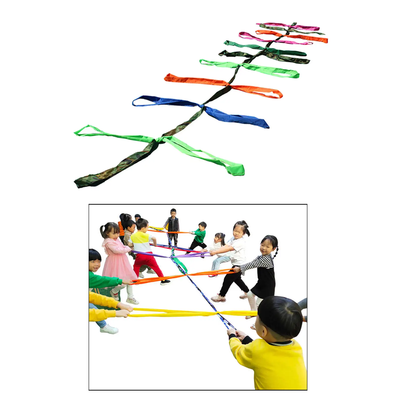 Tug of War Rope Interesting Nice Game Activity Fun Playing Creative Movement Prop for Outdoor Exercise Walking Teachers School
Tug of War Rope Interesting Nice Game Activity Fun Playing Creative Movement Prop for Outdoor Exercise Walking Teachers School