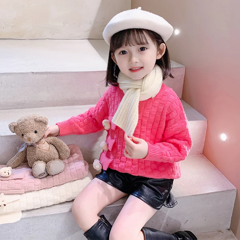 Girl Sweater Kids Outwear Tops 2021 Pear Plus Thicken Warm Winter Autumn Knitting Cotton Teenager Overcoat Children Clothing
Girl Sweater Kids Outwear Tops 2021 Pear Plus Thicken Warm Winter Autumn Knitting Cotton Teenager Overcoat Children Clothing