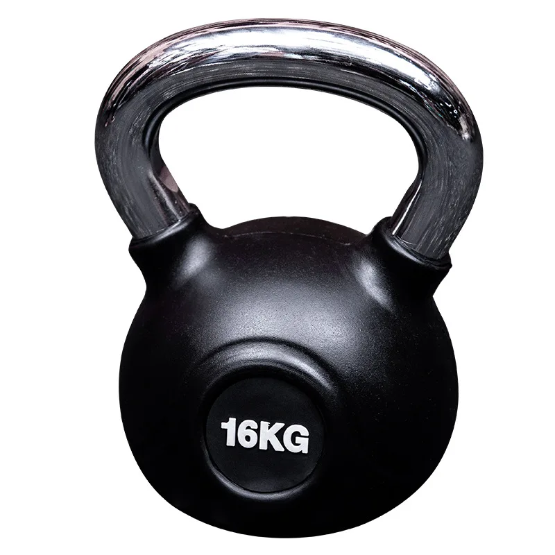 

16 KG Gym fitness Kettlebell household squatting equipment men's arm muscle lifting kettle dumbbells