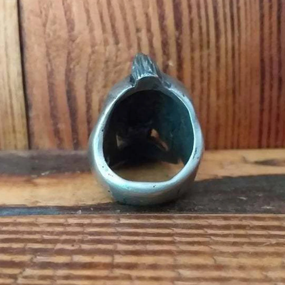 Punk Jewelry Fashion Titanium Steel Skull Ring Men's Personality Ring Pure Tin Birthday Gift Men's Ring
Punk Jewelry Fashion Titanium Steel Skull Ring Men's Personality Ring Pure Tin Birthday Gift Men's Ring