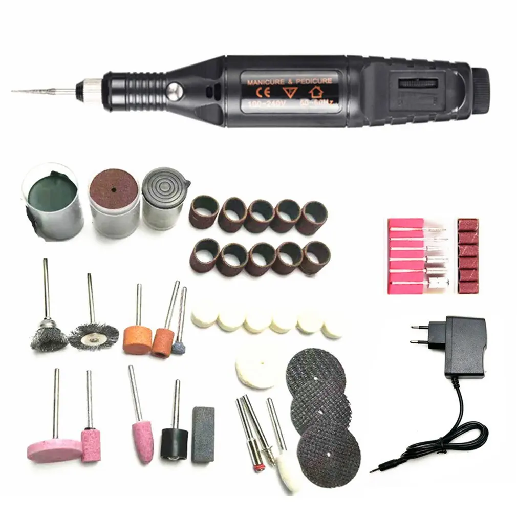 Набор для электрической мини-шлифовальной машинки, набор из 88 предметов, гравировальная ручка, инструменты для ногтей, электрическая шлифо...
Набор для электрической мини-шлифовальной машинки, набор из 88 предметов, гравировальная ручка, инструменты для ногтей, электрическая шлифо...