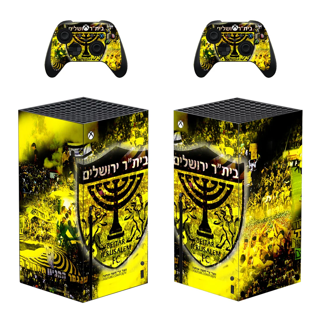 Beitar Jerusalem Football Skin Sticker Decal Cover for Xbox Series X Console and 2 Controllers XSX Skin Sticker Vinyl
Beitar Jerusalem Football Skin Sticker Decal Cover for Xbox Series X Console and 2 Controllers XSX Skin Sticker Vinyl