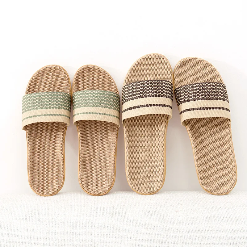 GHJIOL Women Flax Slippers Lovers Indoor Home Shoes Casual Flat Slides Woman Man Summer Linen Flip Flops Zapatillas de mujer
GHJIOL Women Flax Slippers Lovers Indoor Home Shoes Casual Flat Slides Woman Man Summer Linen Flip Flops Zapatillas de mujer