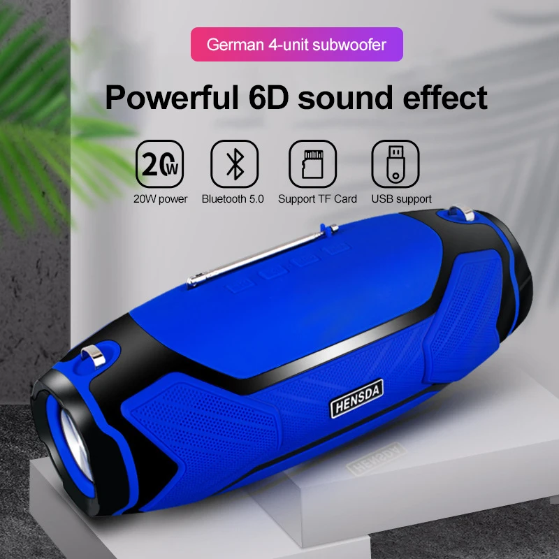 High Power 40w Wireless Speaker Waterproof Stereo Bass USB/TF/LINE IN Portable Column Music Player Subwoofer For PC
High Power 40w Wireless Speaker Waterproof Stereo Bass USB/TF/LINE IN Portable Column Music Player Subwoofer For PC